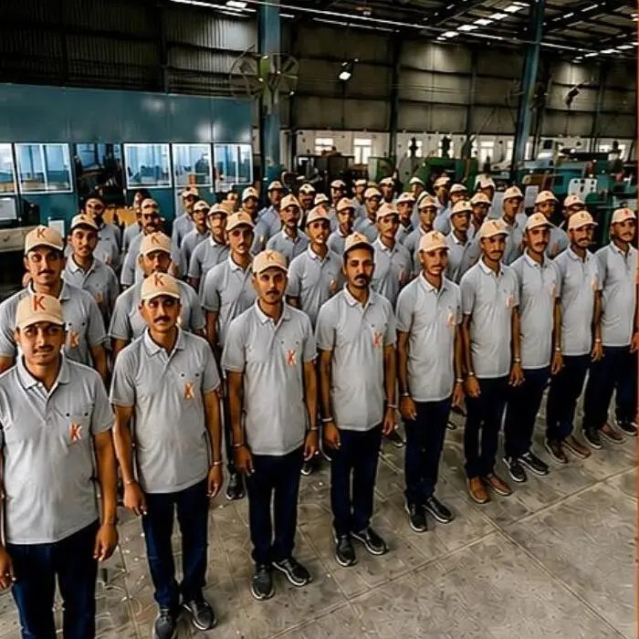 Kuber Paper & Pack production workforce on the factory floor